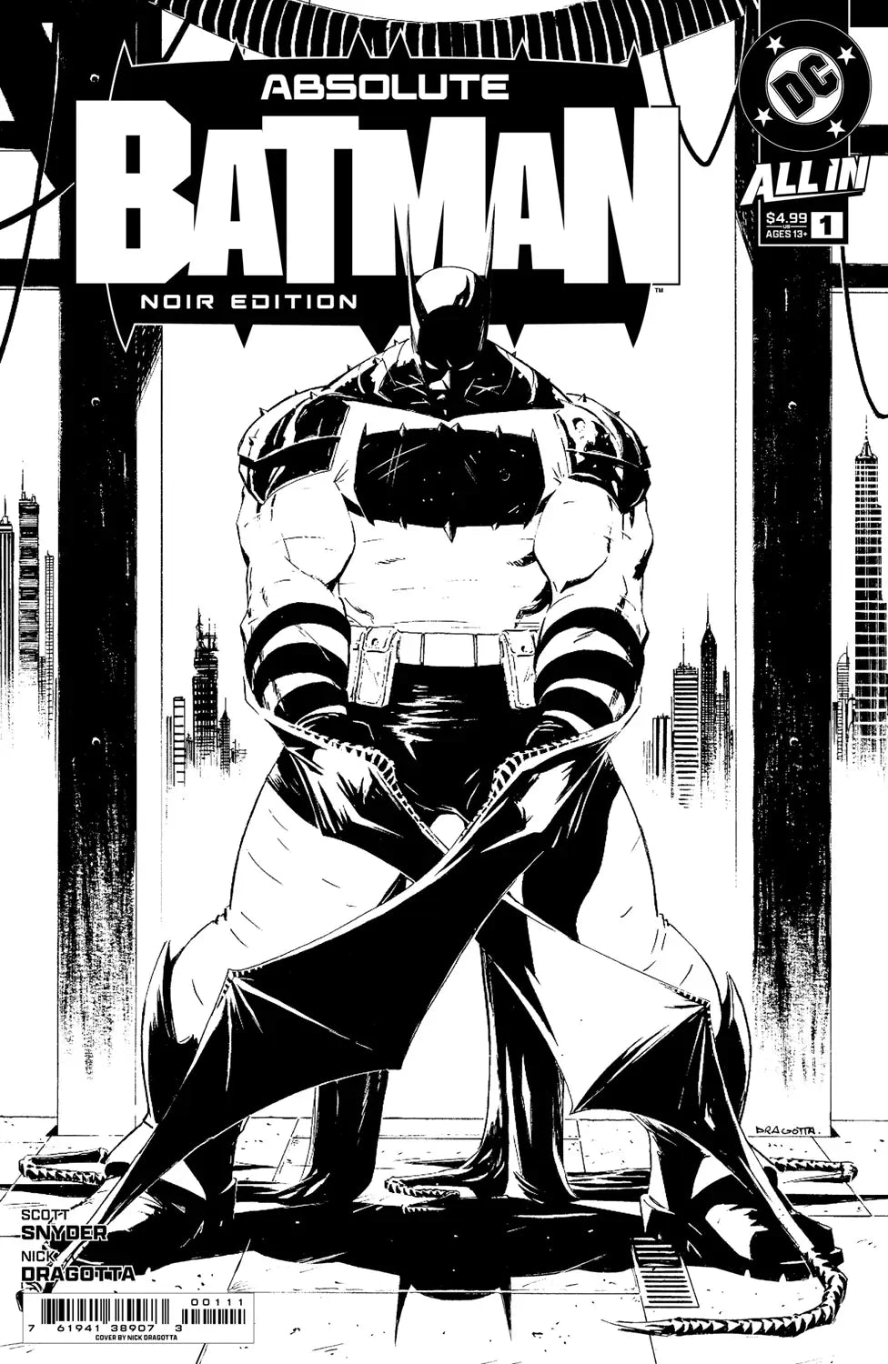 Absolute Batman #1 Noir Edition