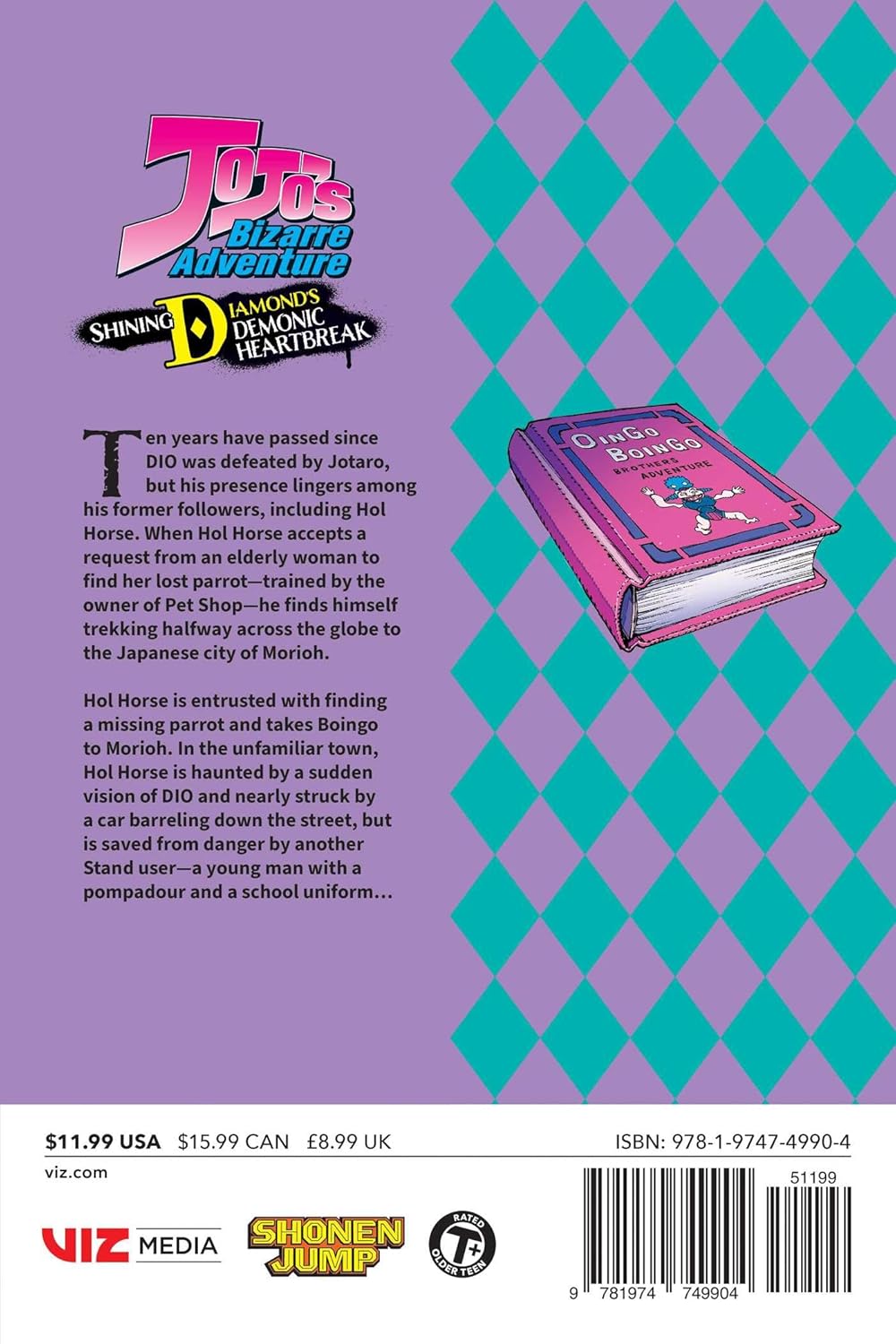 JoJo's Bizarre Adventure: Shining Diamond's Demonic Heartbreak, Vol. 1