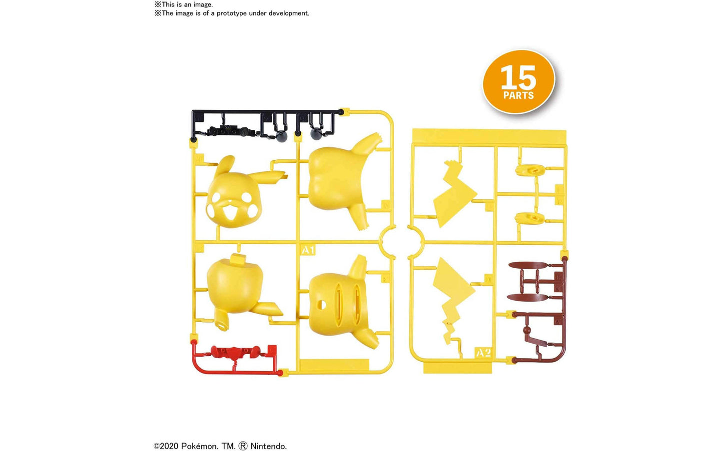 Pokemon Pikachu 01 Quick Model Kit
