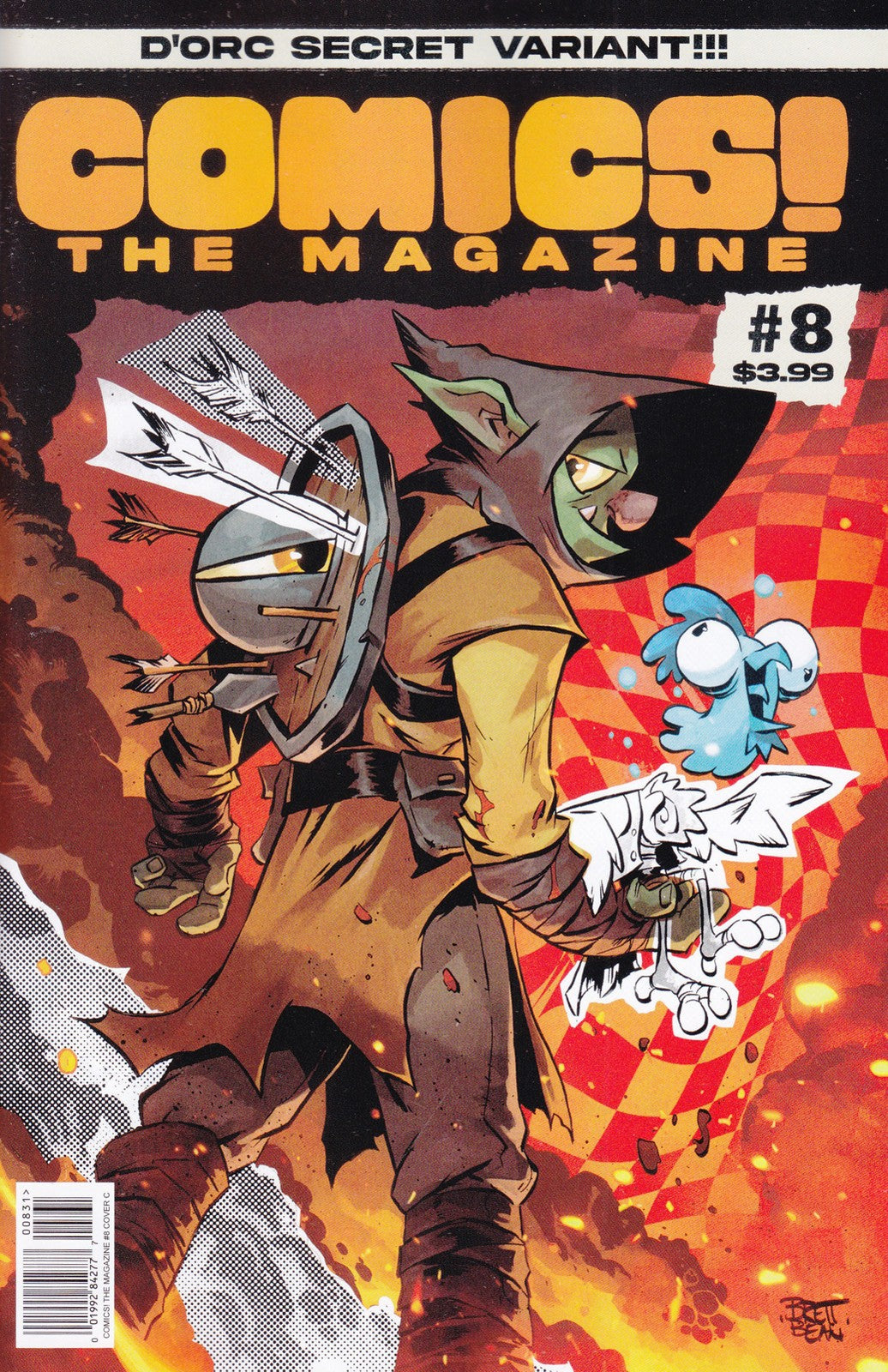 Comics Magazine #8 - Secret D'Orc Variant
