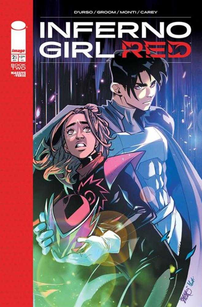 Inferno Girl Red Book Two #2 (Of 3) Cover A Erica D Urso