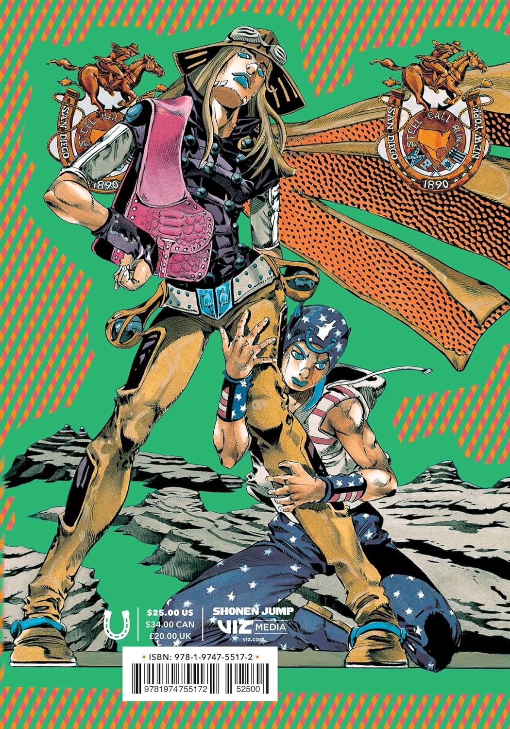 JoJo's Bizarre Adventure: Part 7--Steel Ball Run, Vol. 2 Hardcover
