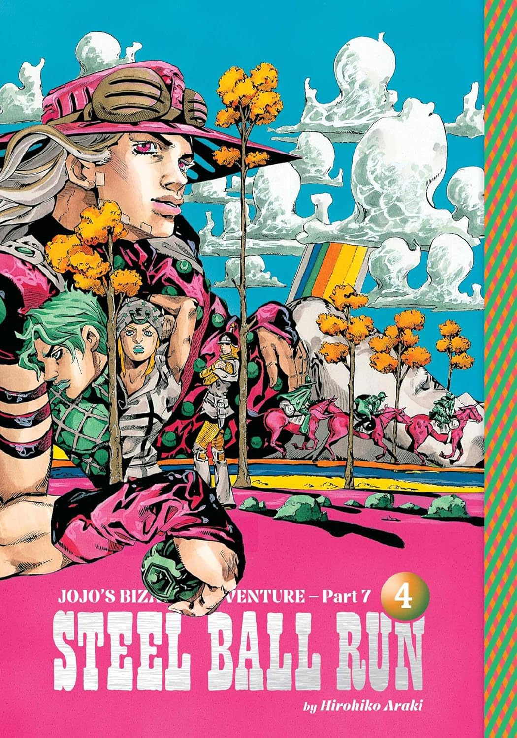JoJo's Bizarre Adventure: Part 7--Steel Ball Run, Vol. 4 Hardcover