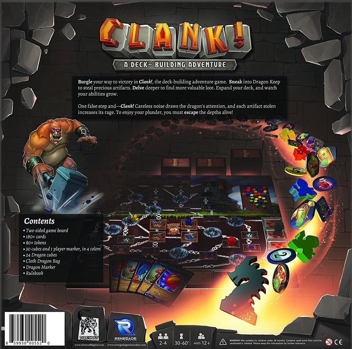 Clank! A Deck Building Adventure