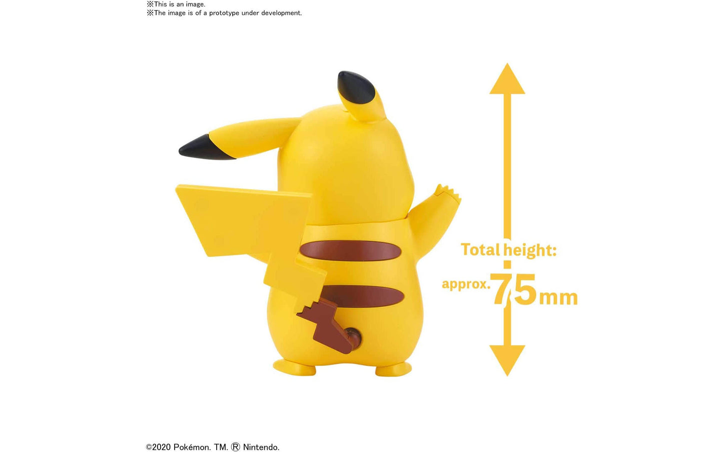 Pokemon Pikachu 01 Quick Model Kit