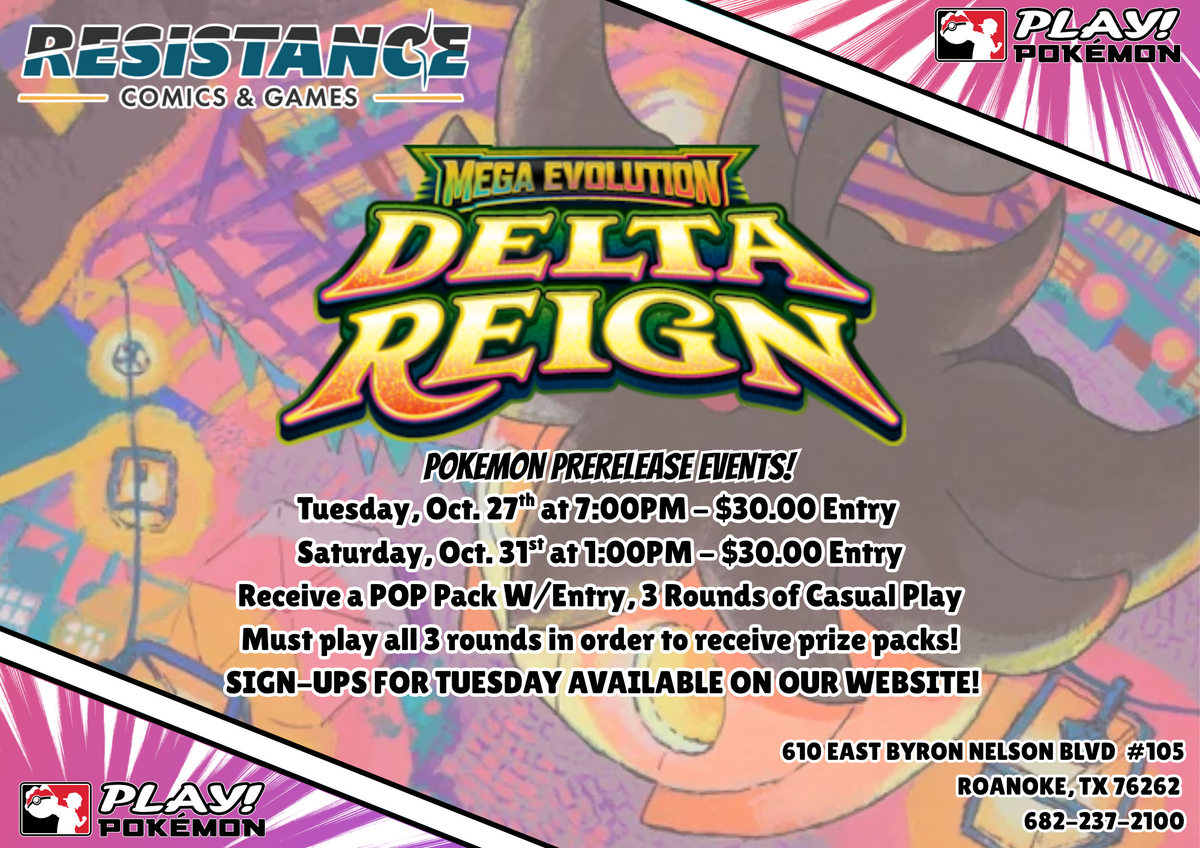 Pokemon TCG: Delta Reign Tuesday Prerelease
