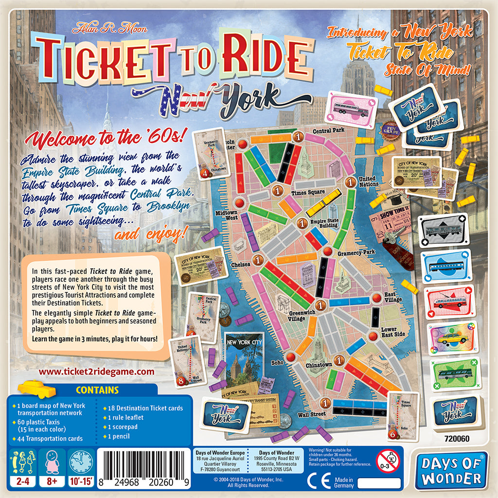 Ticket to Ride - New York