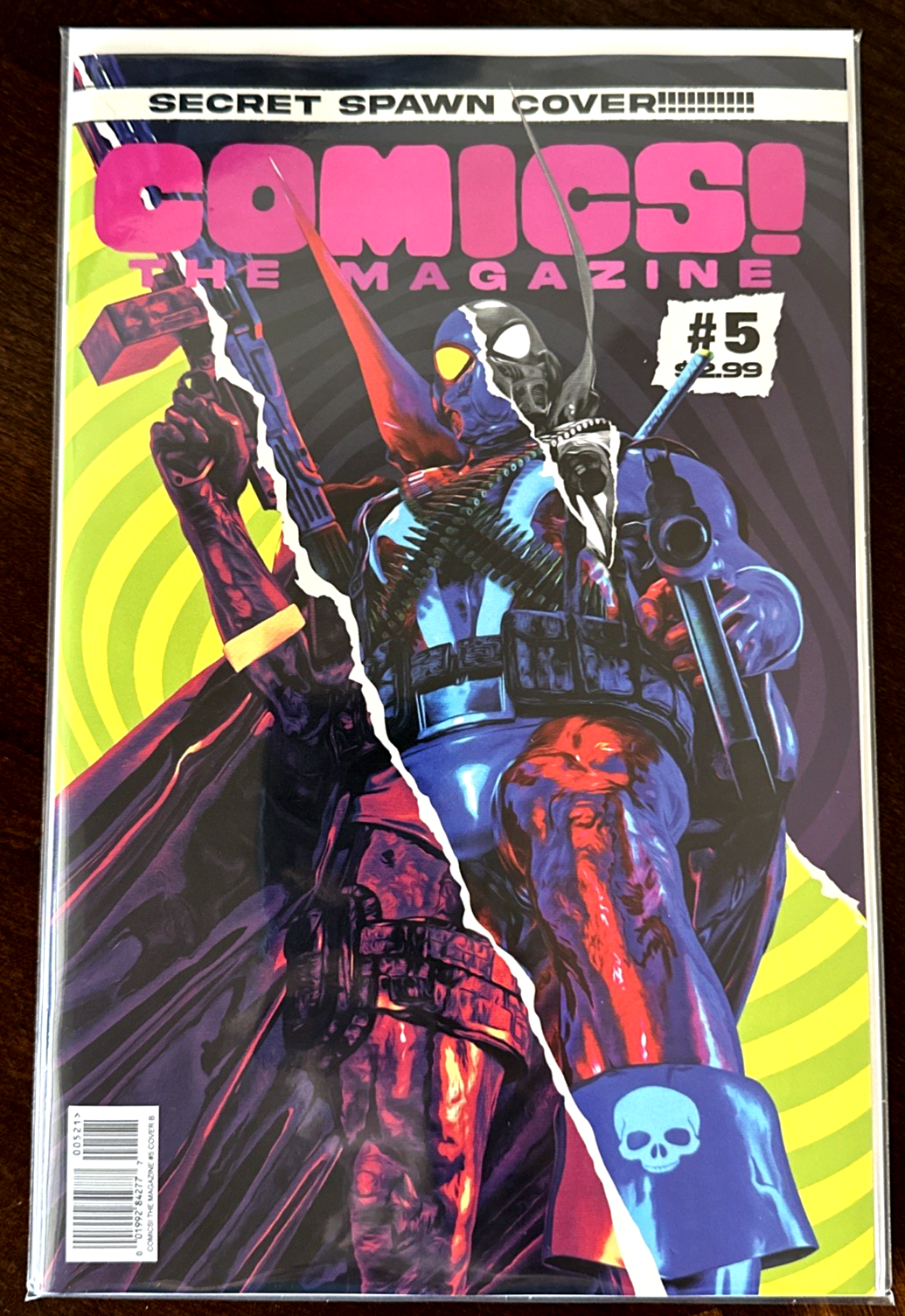 Comics Magazine #5 - Mark Spears Secret Spawn Variant