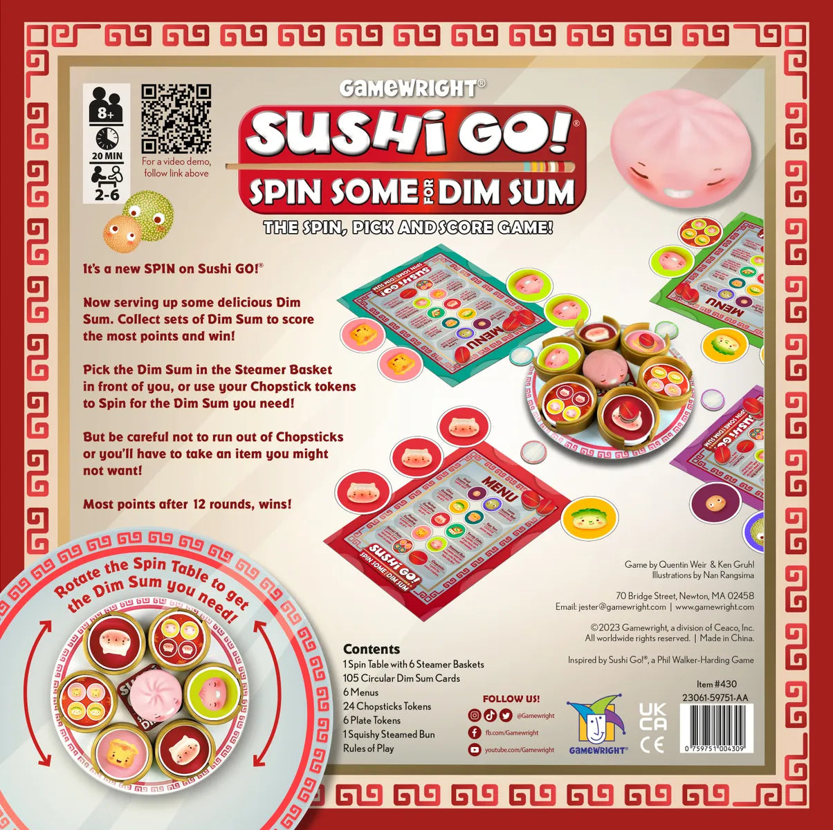 SUSHI GO!: SPIN SUM FOR DIM SUM