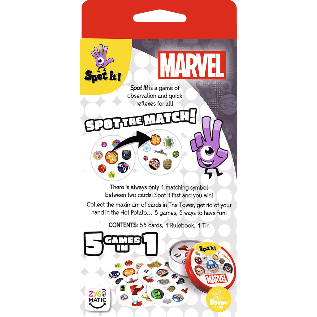 Spot it! Marvel Emoji (Eco Blister)